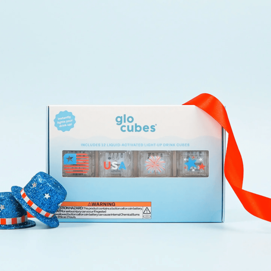 Glo Cubes - Custom Patriotic 12 Pack-Sensory Play-Tools 4 Teaching-Classroom Decor and More