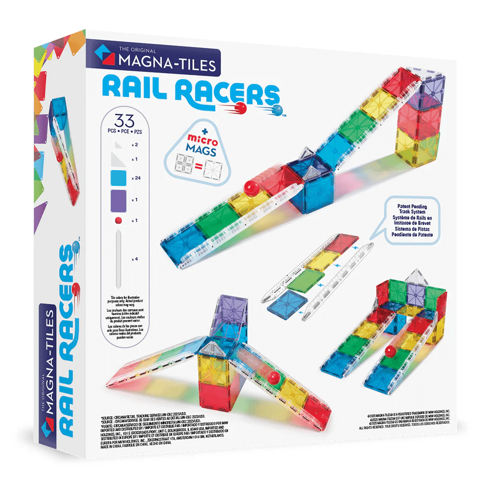 MagnaTiles- Rail Racers-Magnatiles-Tools 4 Teaching-Classroom Decor and More