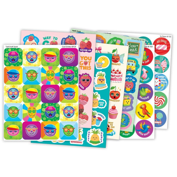 Sweet Scents Smelly Stickers Variety Pack - Tools 4 Teaching
