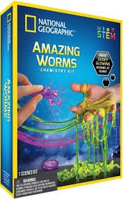 National Geographic Amazing Worms Chemistry Kit-Science & STEM-Tools 4 Teaching-Classroom Decor and More