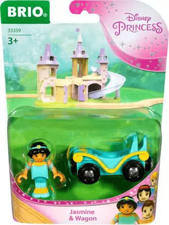 Brio Disney Princess Jasmine and Wagon-Vehicles & Construction-Tools 4 Teaching-Classroom Decor and More