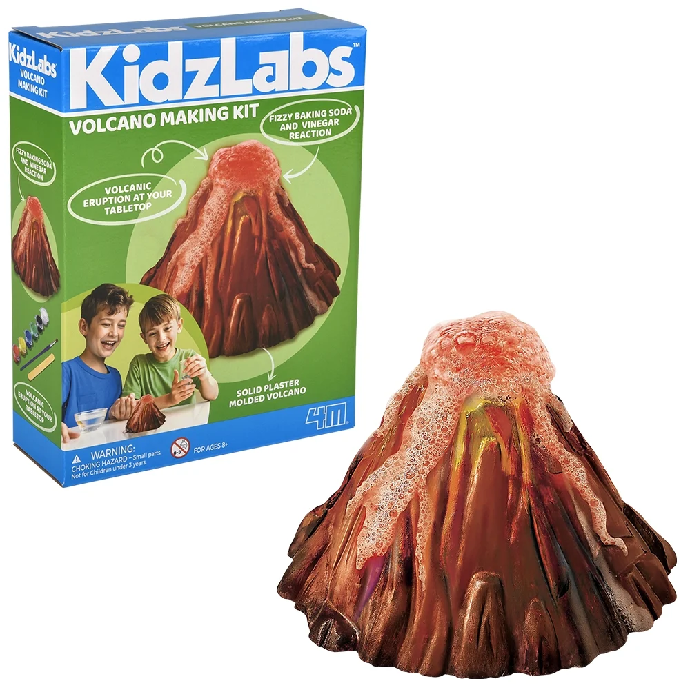 KidzLabs /Volcano Making Kit-Science & STEM-Tools 4 Teaching-Classroom Decor and More