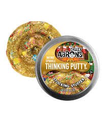 Crazy Aarons Mini Sparkle Thinking Putty- Stocking Stuffer-Thinking Putty-Tools 4 Teaching-Classroom Decor and More