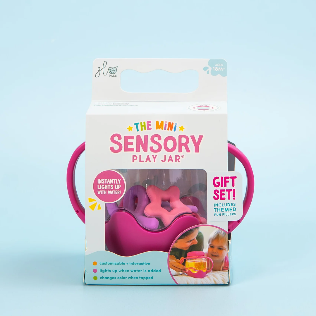 Mini Sensory Jar Gift Set- Pink