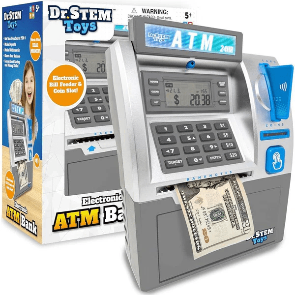 Deluxe Talking ATM Bank-Toys-Tools 4 Teaching-Classroom Decor and More
