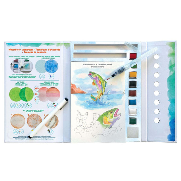 Watercolor Journal Fauna