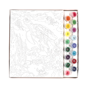 Paint By Numbers Amazing Ocean-Craft Activity-Tools 4 Teaching-Classroom Decor and More