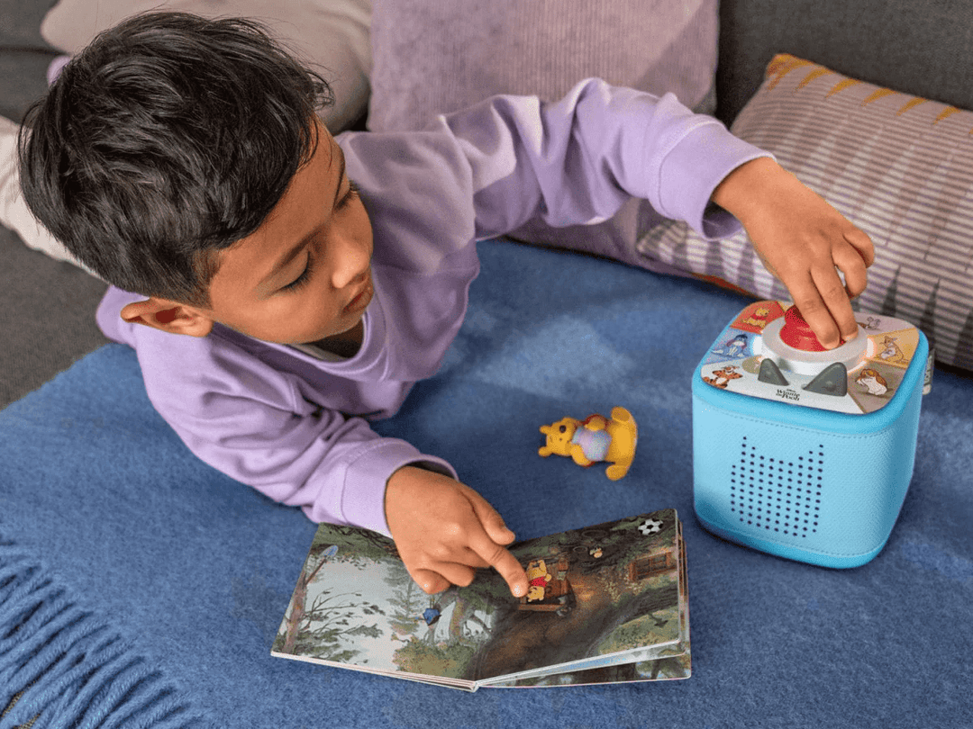 tonies® Disney Winnie the Pooh Toniebox 2 Play Set - Sky Blue-Tonies-Tools 4 Teaching-Classroom Decor and More