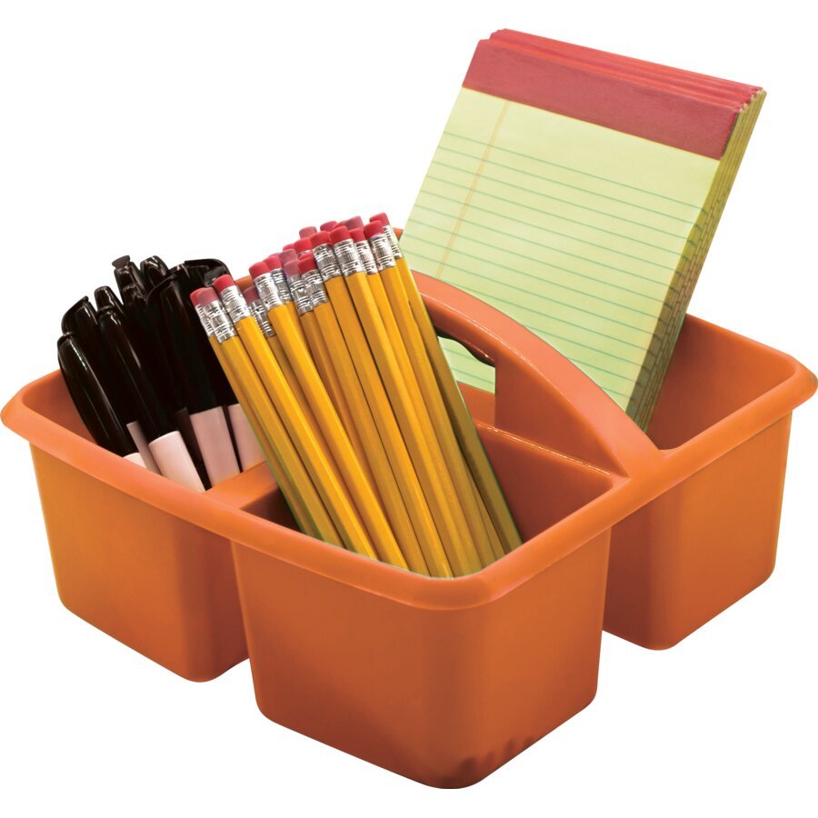 Plastic Storage Caddy - Orange - Tools 4 Teaching