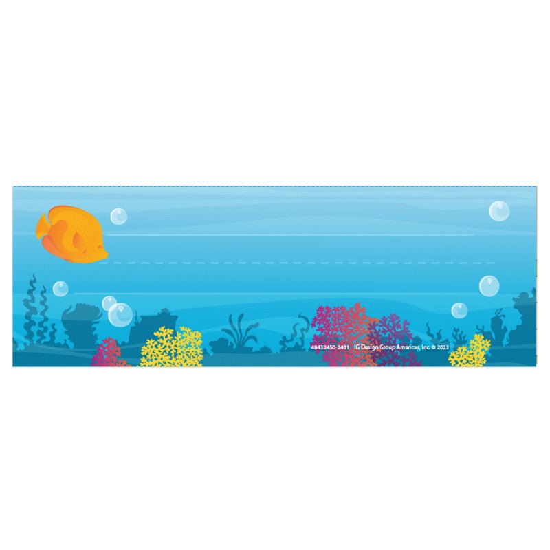 Seas the Day Tented Name Plates-Nameplates & Name Tags-Tools 4 Teaching-Classroom Decor and More
