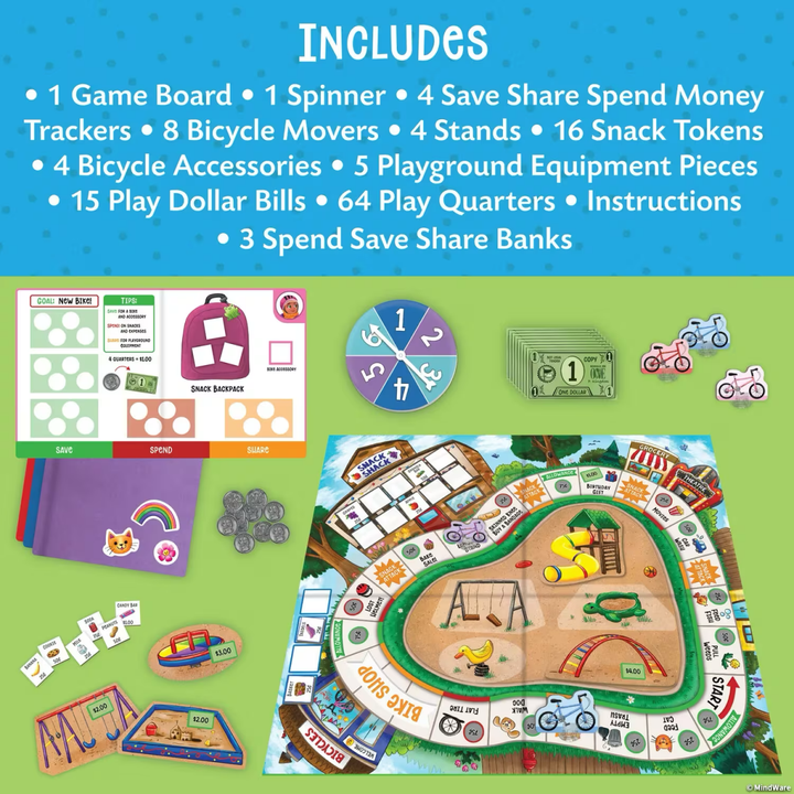 Money Bunch: Save, Spend, Share Peaceable Kingdom Cooperative Board Game - Tools 4 Teaching