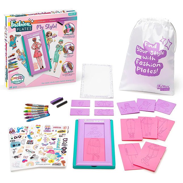 Fashion Plates - My Style!-Craft Activity-Tools 4 Teaching-Classroom Decor and More