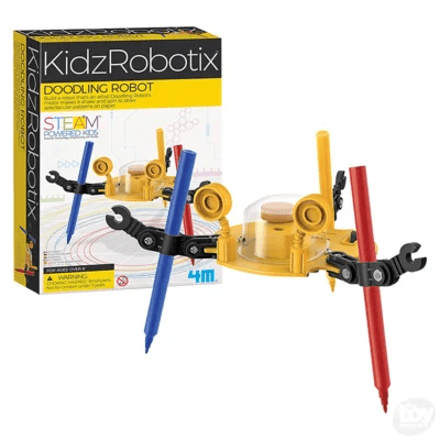 4M KidzRobotix Doodling Robot Kit-Science & STEM-Tools 4 Teaching-Classroom Decor and More