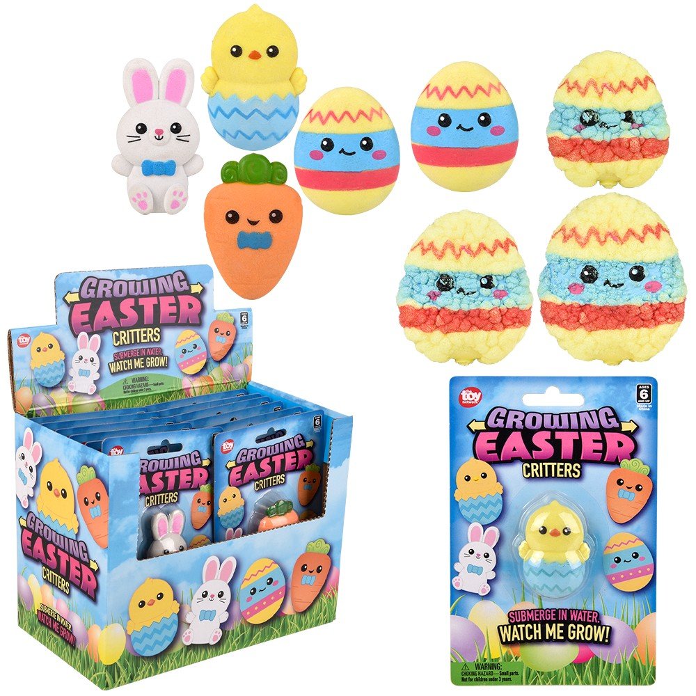 Easter Growing Characters 1.75" - 2" (Assorted) - Tools 4 Teaching