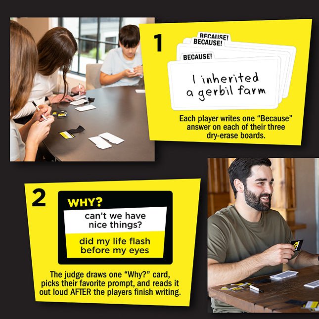 Why? Because! Game-Games-Tools 4 Teaching-Classroom Decor and More