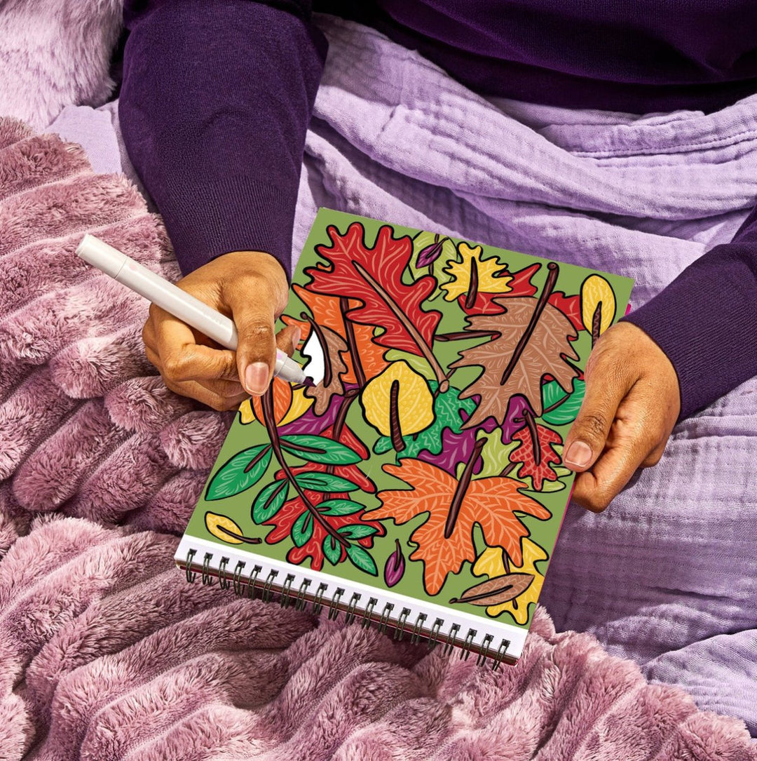 Lifelines® FlowArt® - Scented Color-To-Reveal | Fall is in the Air - Tools 4 Teaching