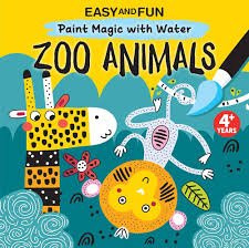 Easy and Fun Paint Magic with Water Zoo Animals-Activity Pads-Tools 4 Teaching-Classroom Decor and More
