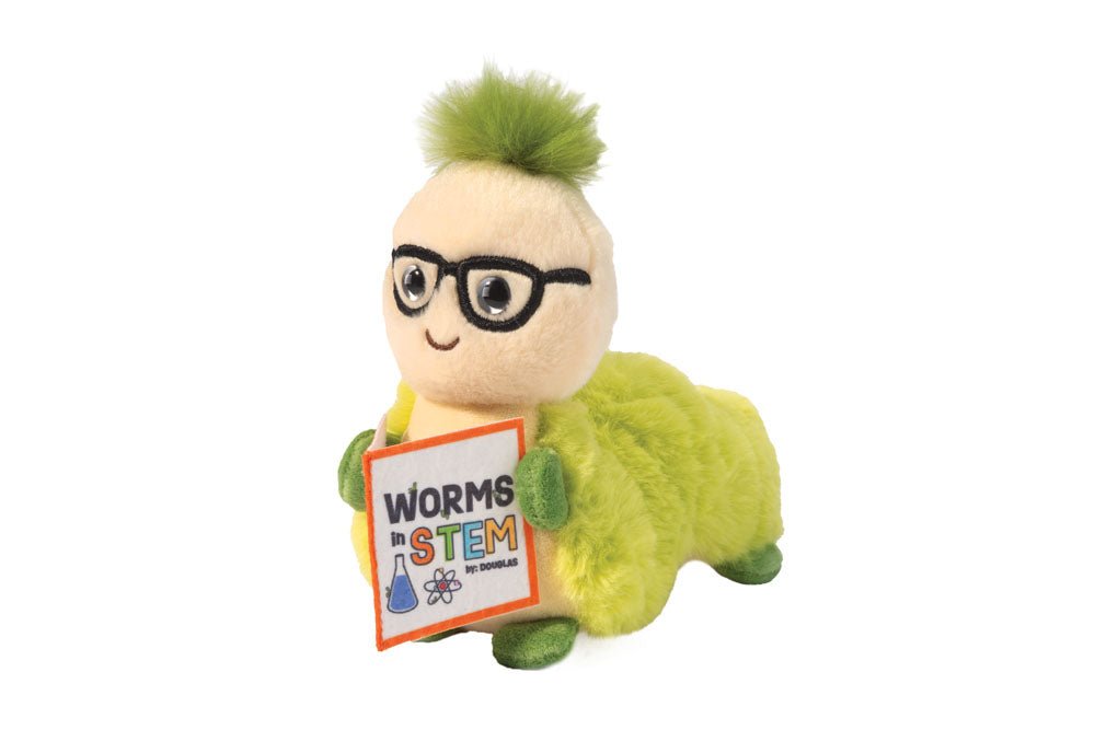 Atom Bookworm-Stuffed Animals & Plush-Tools 4 Teaching-Classroom Decor and More