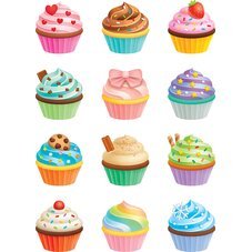 Cupcakes Mini Accents-Mini Accents-Tools 4 Teaching-Classroom Decor and More