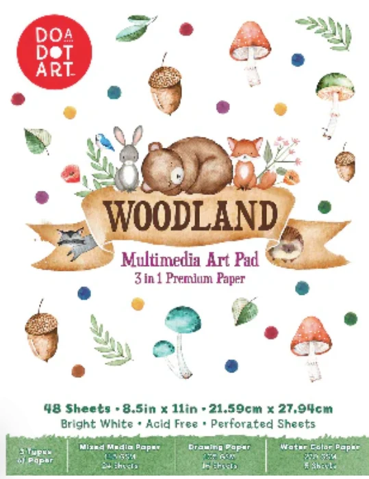 Do-A-Dot Woodland Art Pad