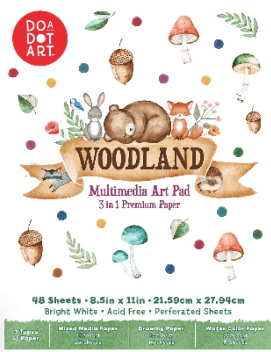Do-A-Dot Woodland Art Pad - Tools 4 Teaching