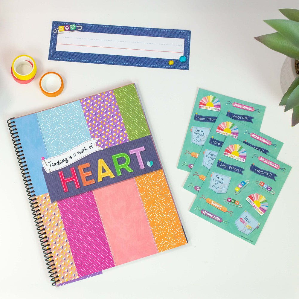 Crafty And Cool Stickers-Stickers-Tools 4 Teaching-Classroom Decor and More