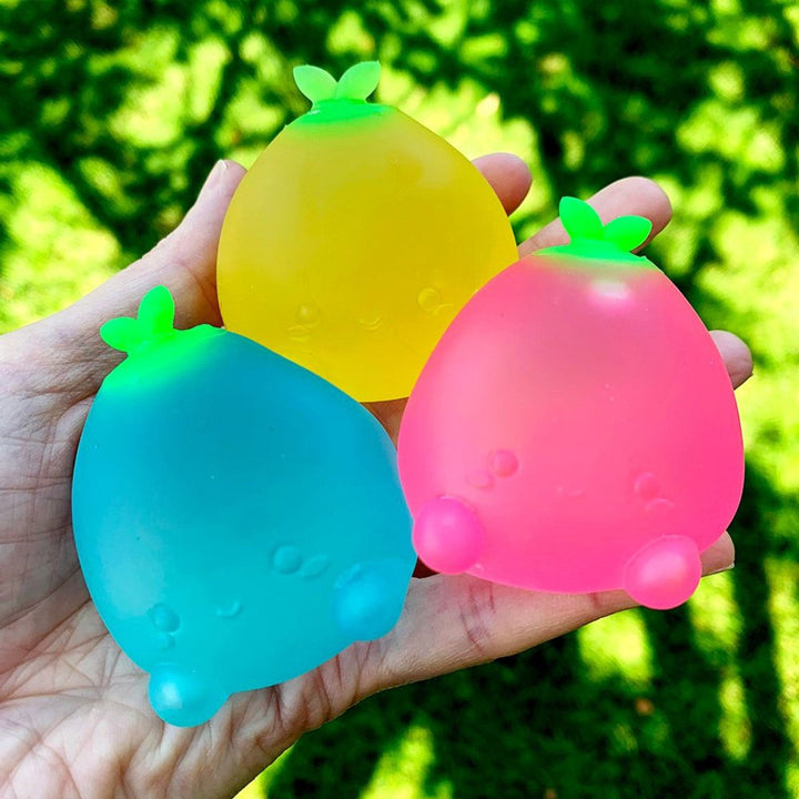 Super Duper Sugar Squisher - Mini Fruit 2 Pack (Assorted Colors)-Fidgets-Tools 4 Teaching-Classroom Decor and More