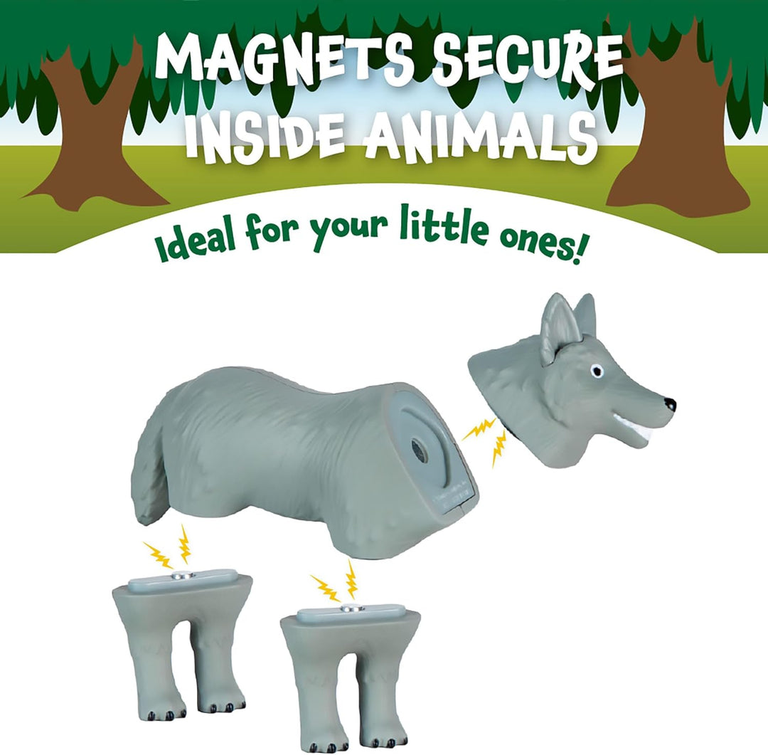 Mini Magnetic Mix or Match Animals Forest Friends-Vehicles & Construction-Tools 4 Teaching-Classroom Decor and More