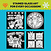 Lego Stained Glass Art-Craft Activity-Tools 4 Teaching-Classroom Decor and More