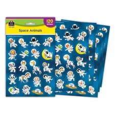 Space Animals Stickers-Stickers-Tools 4 Teaching-Classroom Decor and More