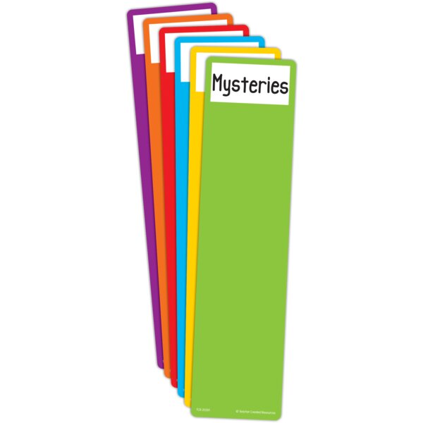 Library Book Dividers-Teaching Materials-Tools 4 Teaching-Classroom Decor and More