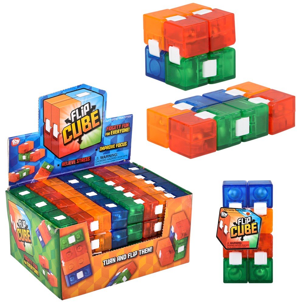3.25" Flip Cube-Fidgets-Tools 4 Teaching-Classroom Decor and More