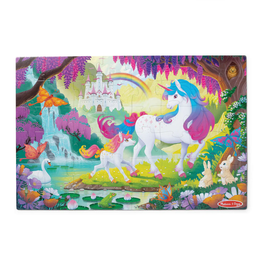 Glow In The Dark Floor Puzzle Magical Unicorn-Puzzles-Tools 4 Teaching-Classroom Decor and More