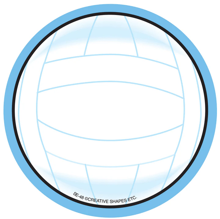 Volleyball Notepad-Notepads-Tools 4 Teaching-Classroom Decor and More