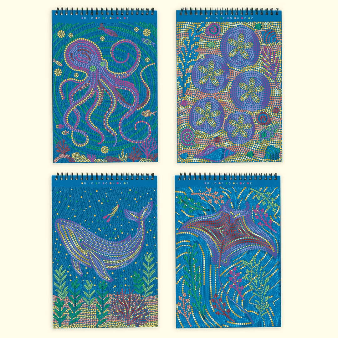 LifeLines Dot By Letter, Into the Deep (Metallic Ink)-Arts & Crafts-Tools 4 Teaching-Classroom Decor and More