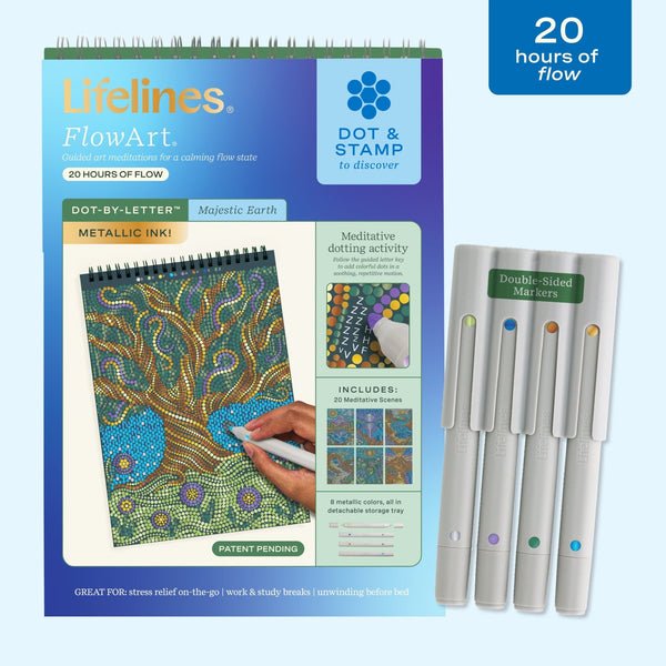 Lifelines® FlowArt® - Dot-By-Letter™ | Majestic Earth - Tools 4 Teaching