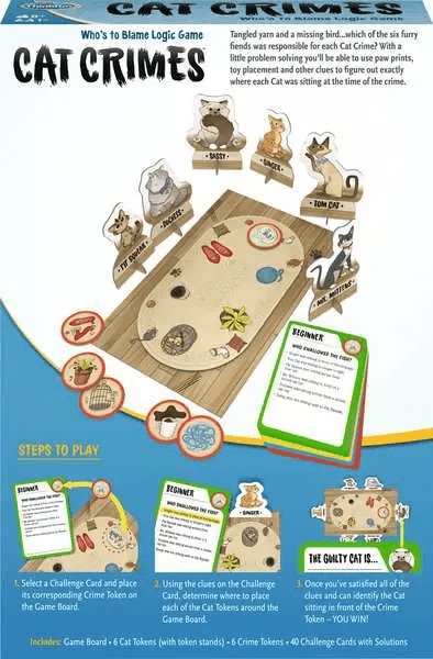 Cat Crimes Game - Tools 4 Teaching