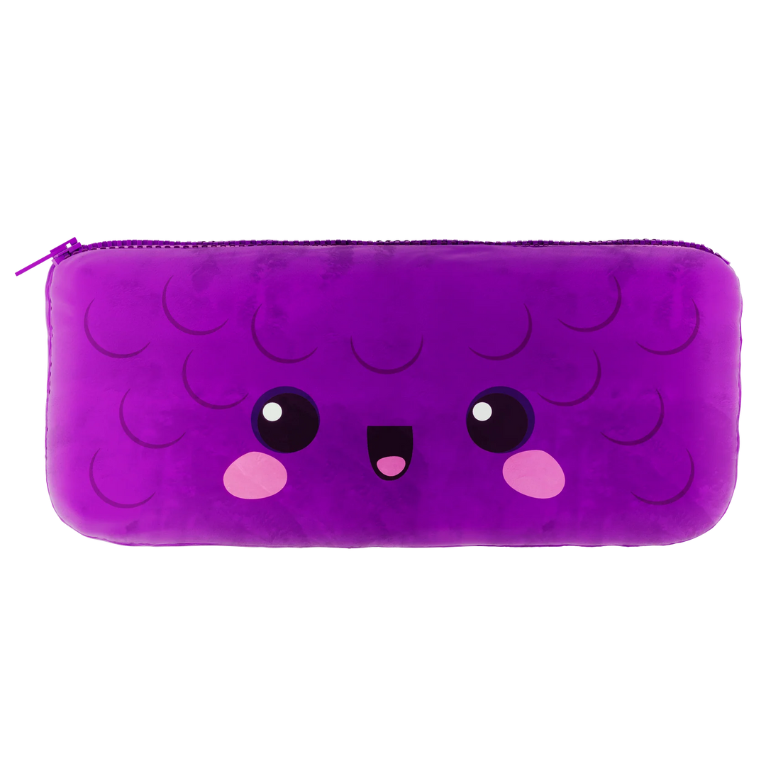 Cutie Fruities Pencil Pouch- Grape