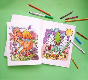 Color Craze Dino-Activity Pads-Tools 4 Teaching-Classroom Decor and More