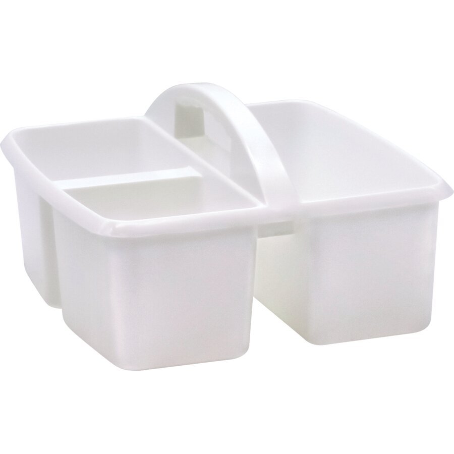 Plastic Storage Caddy - White - Tools 4 Teaching