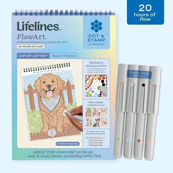 Lifelines® FlowArt® - Dot-By-Letter™ | Wags &amp; Whiskers - Tools 4 Teaching