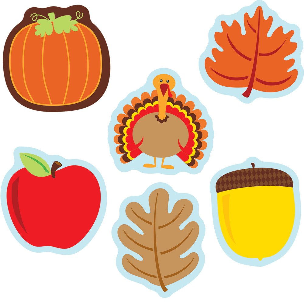 Fall Max Mini Cutouts-Mini Accents-Tools 4 Teaching-Classroom Decor and More