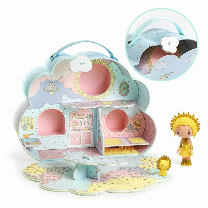 Tinyly Sunny and Mia House-Dolls-Tools 4 Teaching-Classroom Decor and More