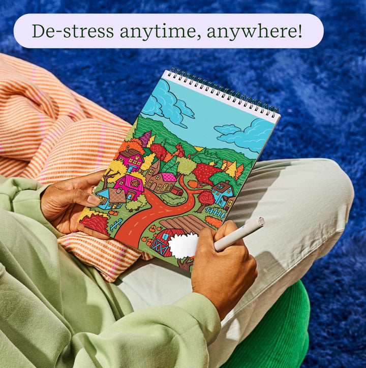 Lifelines® FlowArt® - Scented Color-To-Reveal | Fall is in the Air - Tools 4 Teaching