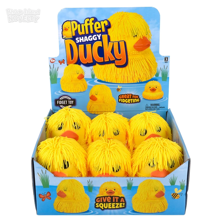8" Shaggy Puffer Duck
