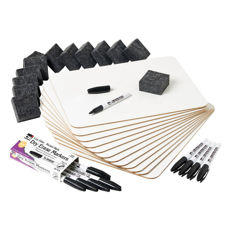 Dry Erase Lapboards Classpack 12 Kit-Dry Erase-Tools 4 Teaching-Classroom Decor and More