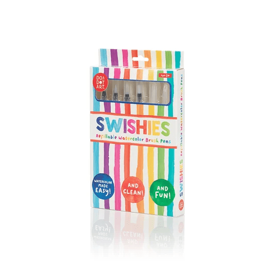 Swishies Refillable Brush Pens (6 pk) - Tools 4 Teaching