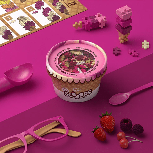 Scoops - Triple Berry Swirl - Tools 4 Teaching