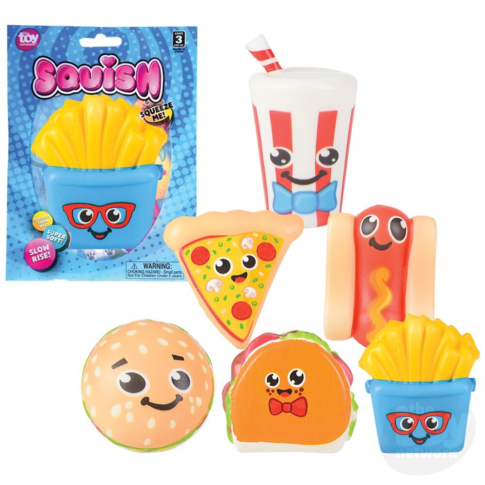 3.75" Squish Fast Food (Assorted) - Tools 4 Teaching