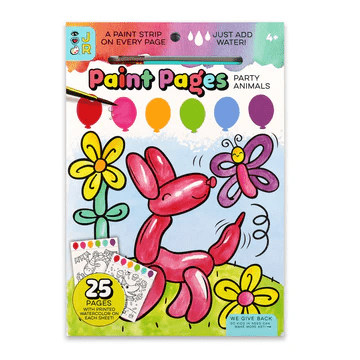 Paint Pages Party Animals-Activity Pads-Tools 4 Teaching-Classroom Decor and More